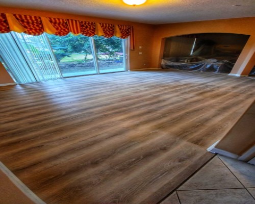 Original - Home Remodeling Laminated Floor After