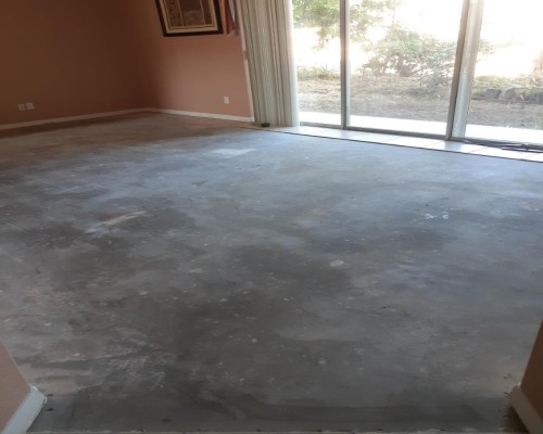 Processed - Home Remodeling Laminated Floor Before